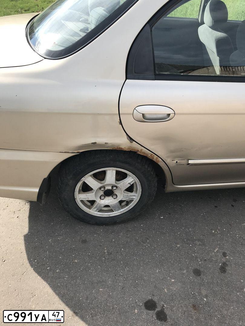 Фото автомобиля KIA SPECTRA, 2008 — госномер С991УА47. Цвет: ЗОЛОТИСТО-БЕЖЕВЫЙ (ИНЫЕ)