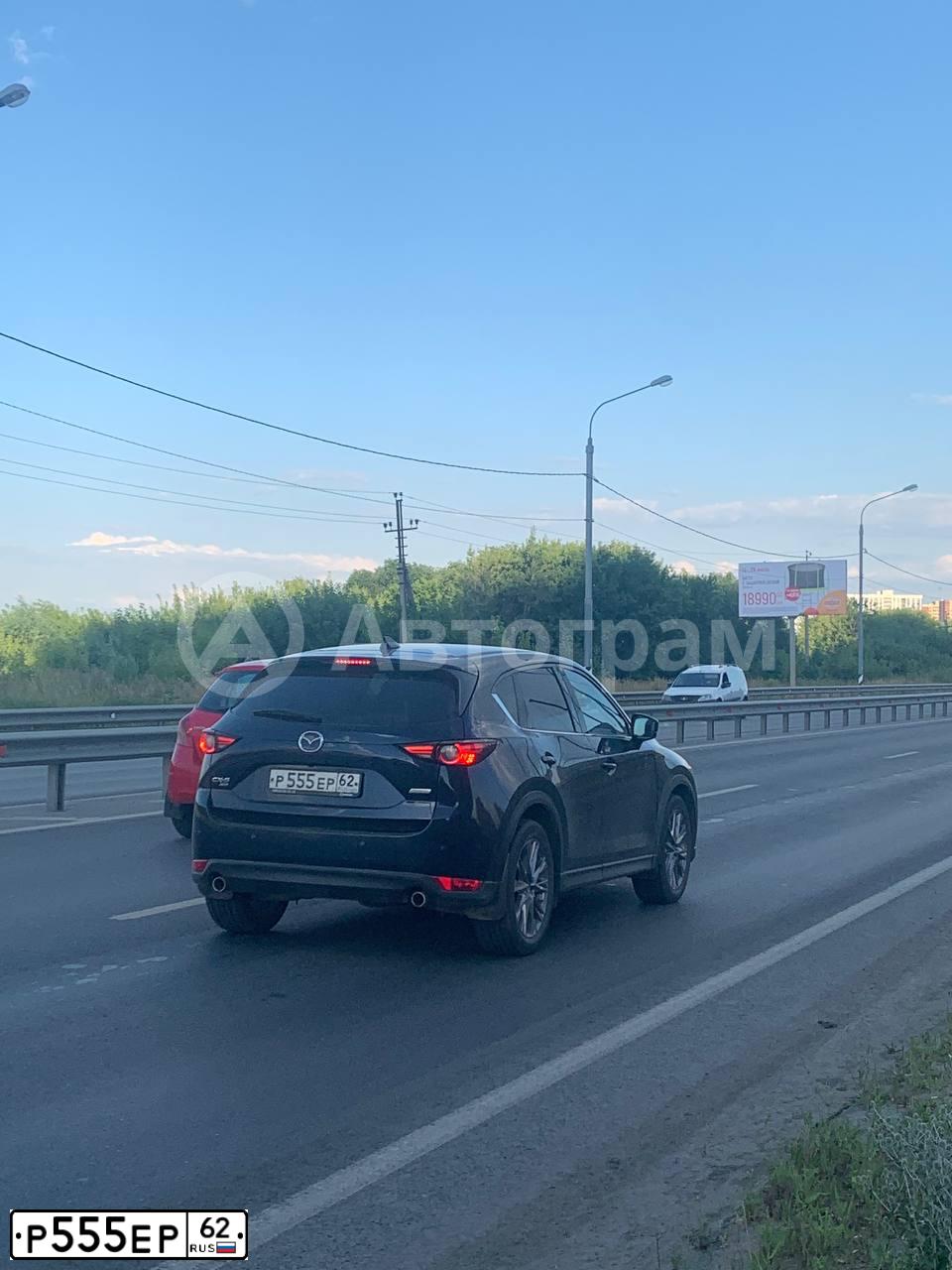 Фото автомобиля MAZDA 6, 2011 — госномер Р555ЕР62. Цвет: ТЕМНО-СИНИЙ