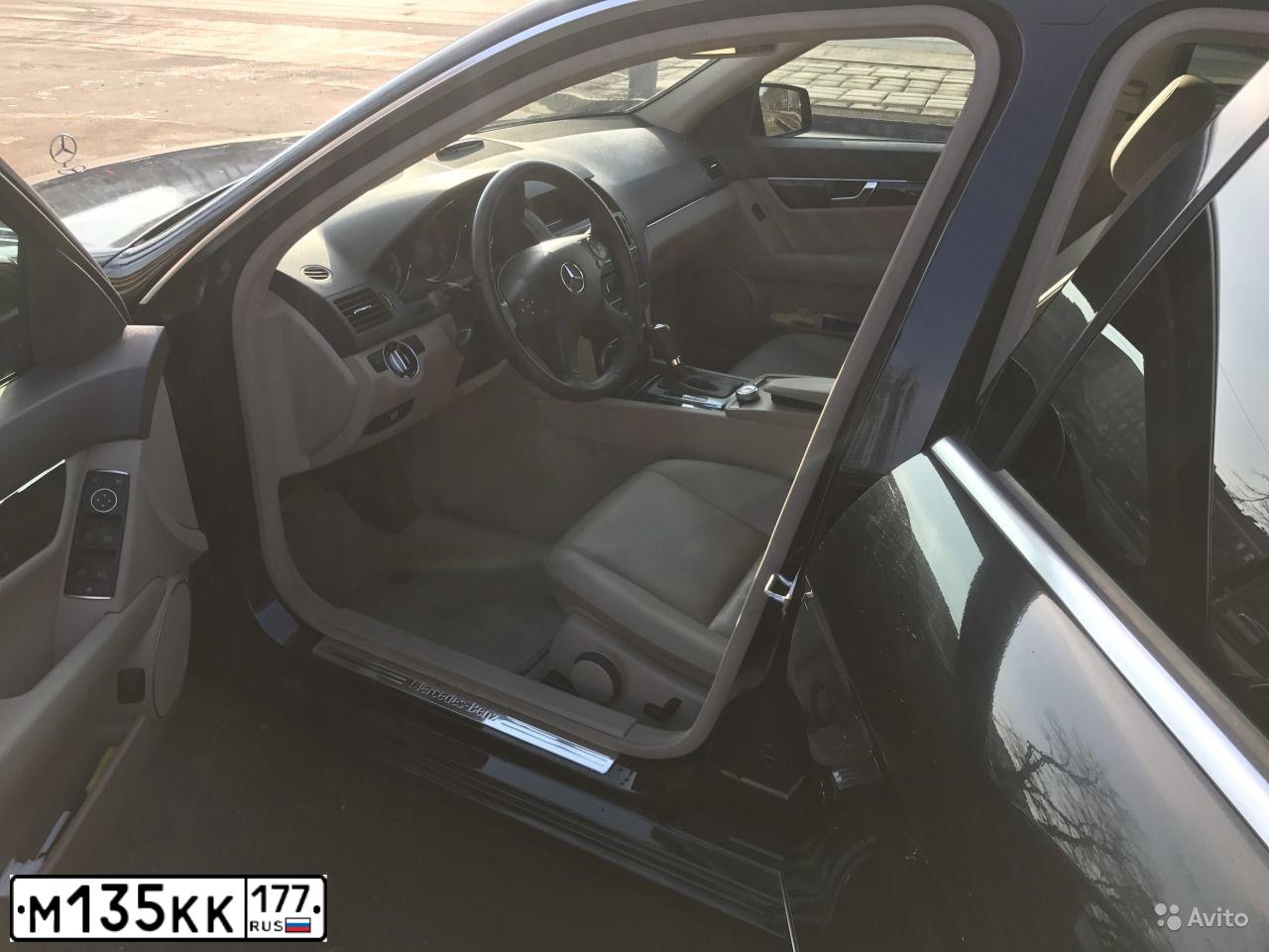 Фото автомобиля MERCEDES-BENZ C-CLASS, 2011 — госномер Х043УС193. Цвет: Белый