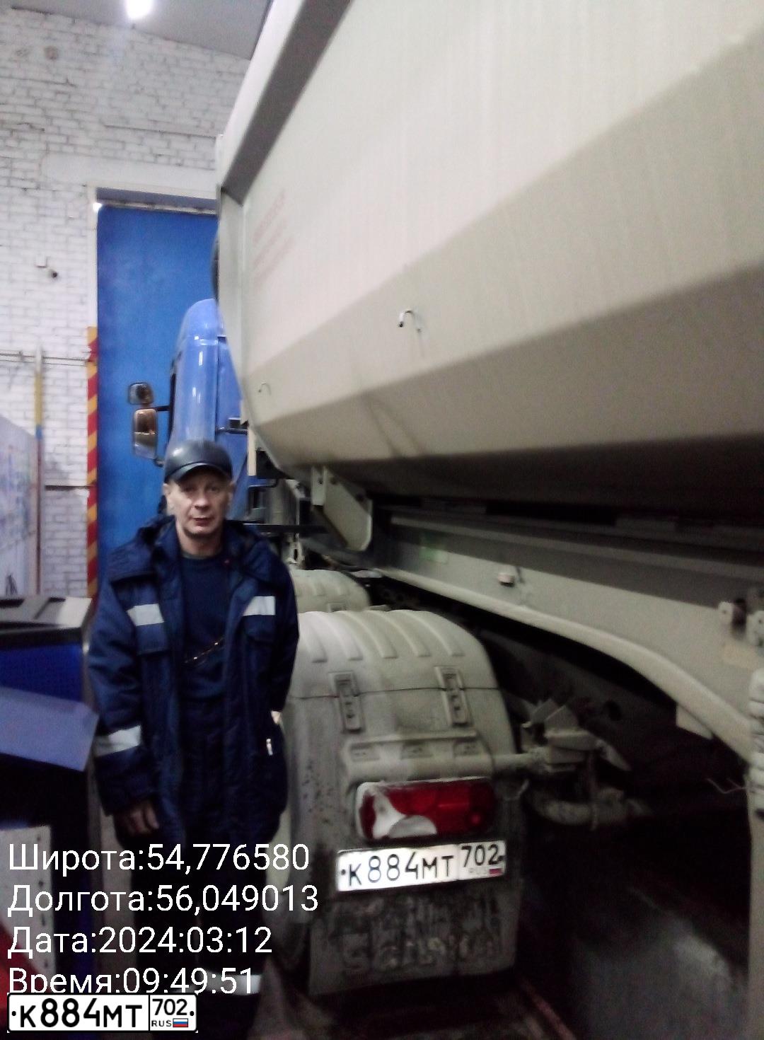 Фото автомобиля SCANIA SERIE P /6X4/, 2017 — госномер К884МТ702. Цвет: СИНИЙ