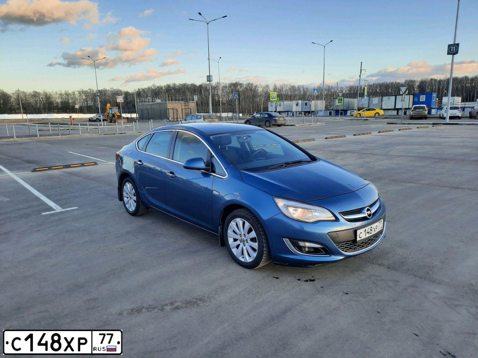 Фото автомобиля OPEL ASTRA, 2013 — госномер А626ТВ67