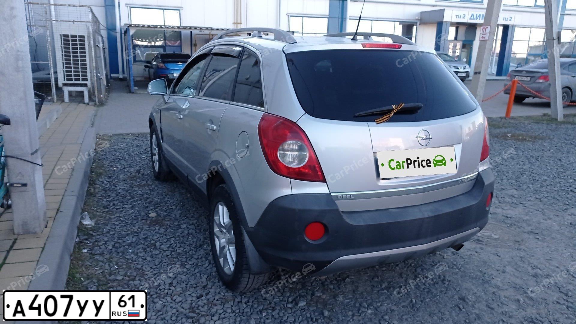 Фото автомобиля OPEL ANTARA, 2008 — госномер Х665АТ181. Цвет: Серебристый