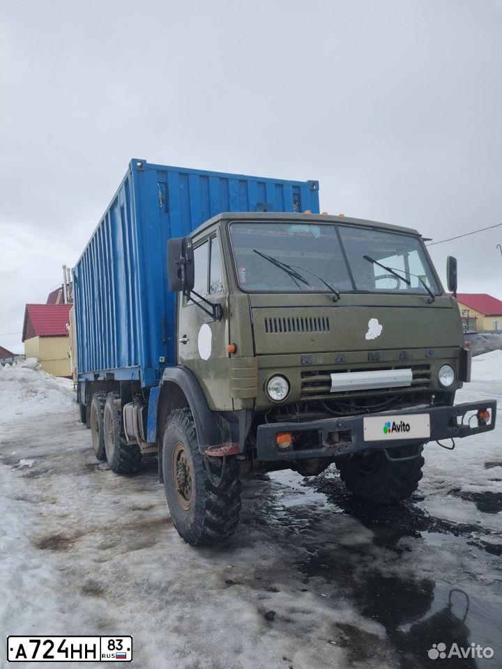 Фото автомобиля KAMAZ 4310 /6X6/, 1989 — госномер А724НН83. Цвет: ЗЕЛЕНЫЙ