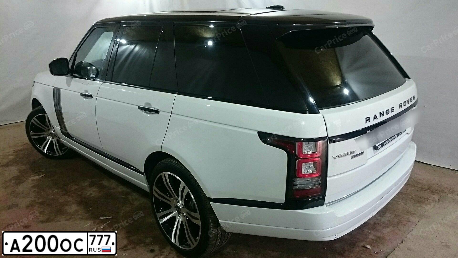 Фото автомобиля LANDROVER RANGE ROVER, 2013 — госномер Н565ЕС763. Цвет: БЕЛЫЙ ЯРКИЙ