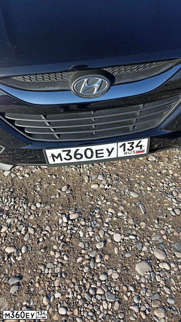 Фото автомобиля HYUNDAI IX35, 2014 — госномер Н451НН161. Цвет: ЧЕРНЫЙ