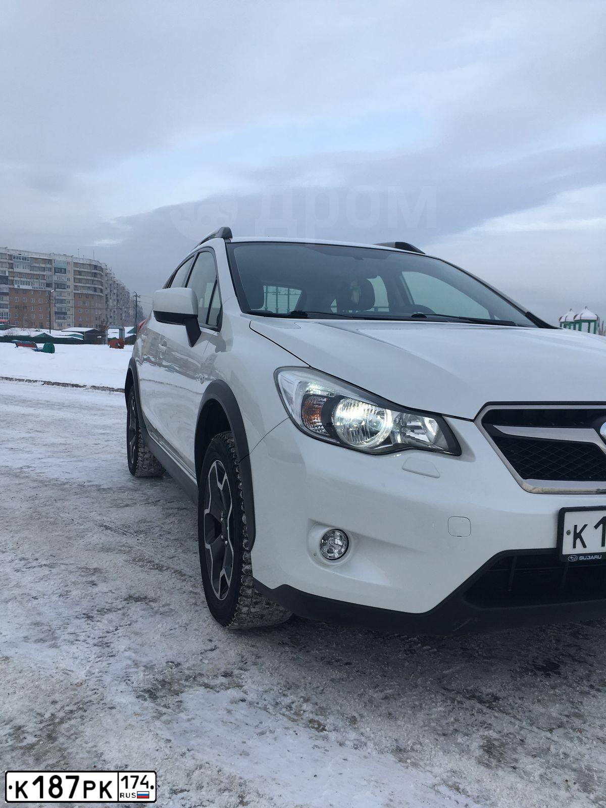Фото автомобиля SUBARU IMPREZA, 2012 — госномер О849ТС154. Цвет: Белый