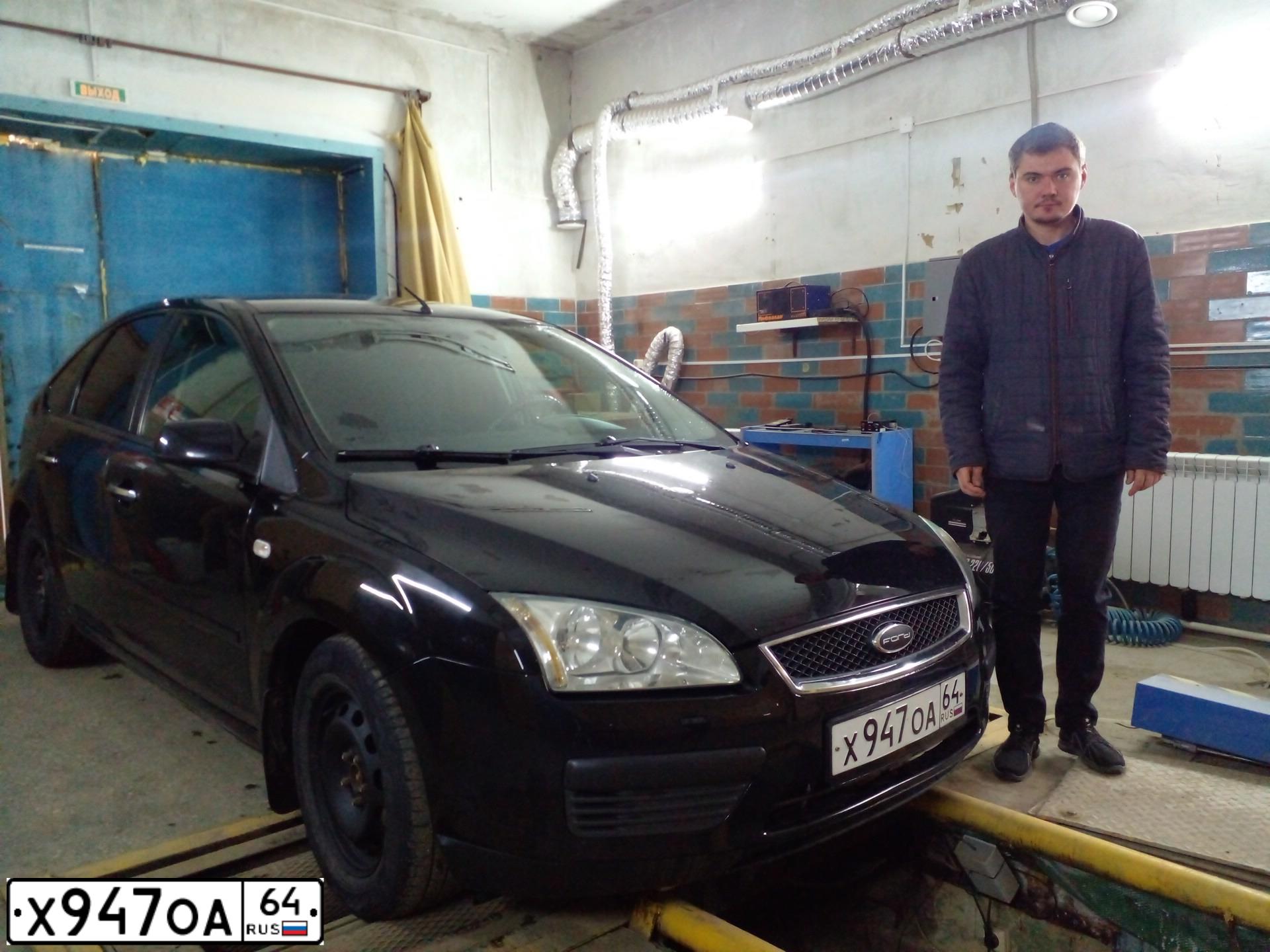 Фото автомобиля FORD FOCUS, 2007 — госномер М511НУ95. Цвет: ЧЕРНЫЙ