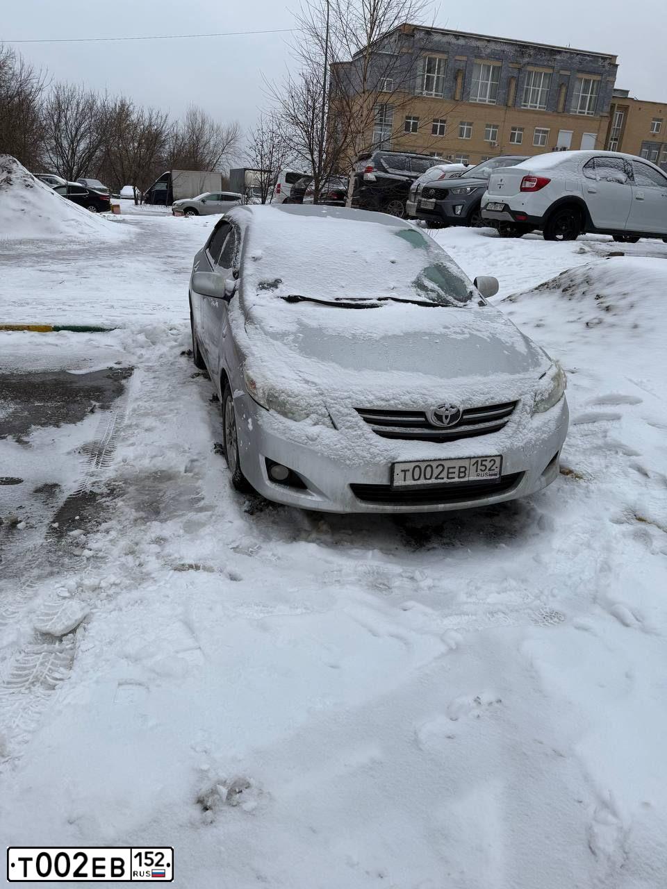 Фото автомобиля HYUNDAI ELANTRA, 2008 — госномер Т155УЕ152. Цвет: БЕЖЕВЫЙ