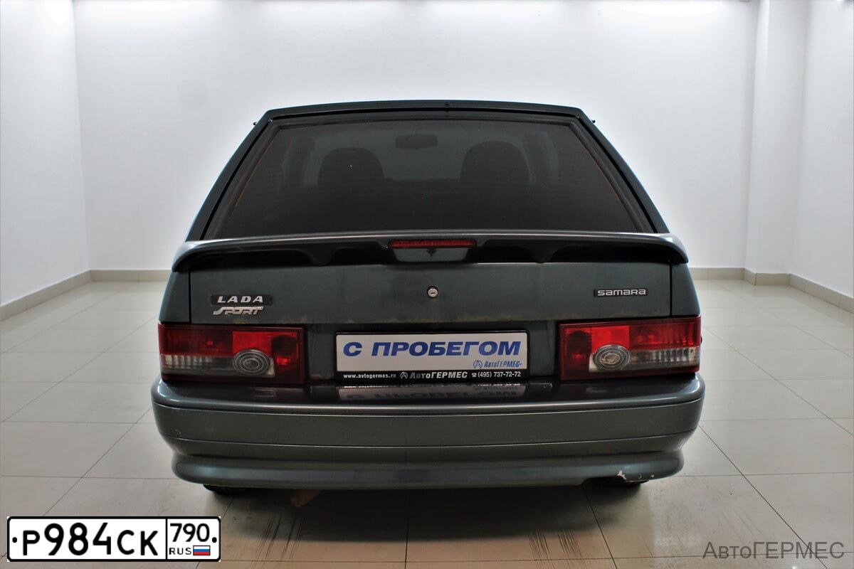Фото автомобиля LADA 2113 SAMARA, 2012 — госномер Р984СК790. Цвет: СЕРО-СИНЕ-ЗЕЛЕНЫЙ