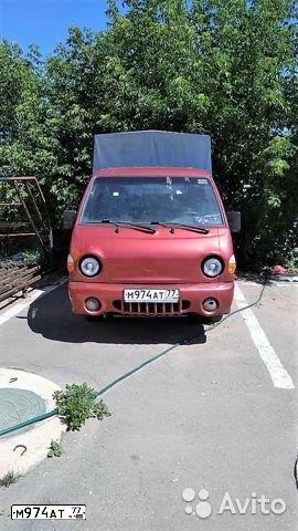 Фото автомобиля TAGAZ Z PORTER, 2006 — госномер М974АТ77. Цвет: Красный