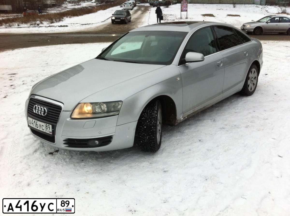 Фото автомобиля AUDI A6, 2005 — госномер А986ТК196. Цвет: СЕРЫЙ