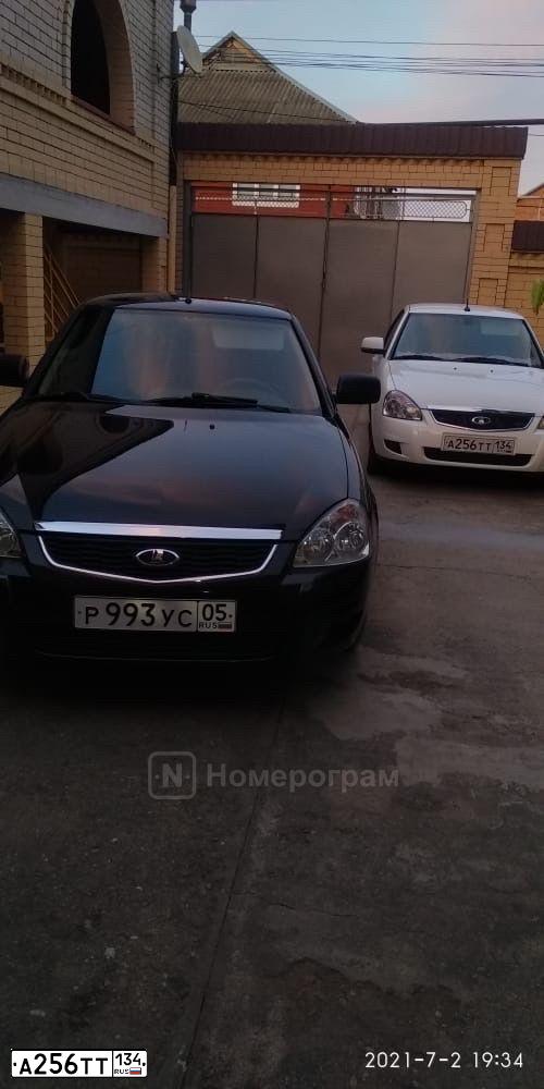 Фото автомобиля LADA PRIORA, 2013 — госномер Т093СВ05