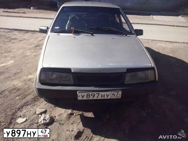 Фото автомобиля LADA 2109 SAMARA, 1998 — госномер У562МТ47. Цвет: ЗОЛОТИСТЫЙ