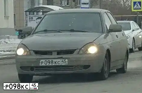 Фото автомобиля LADA 2170 PRIORA, 2009 — госномер С020ЕА45. Цвет: СРЕДНИЙ СЕРО-ЗЕЛЕНЫЙ МЕТ.