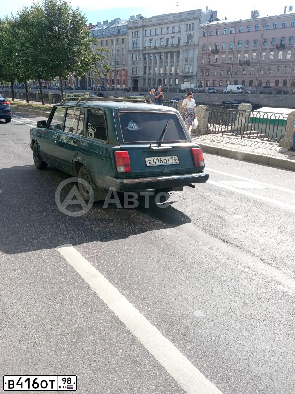 Фото автомобиля LADA 2104, 2007 — госномер А302УУ60. Цвет: ЗЕЛЕНЫЙ  АВОКАДО
