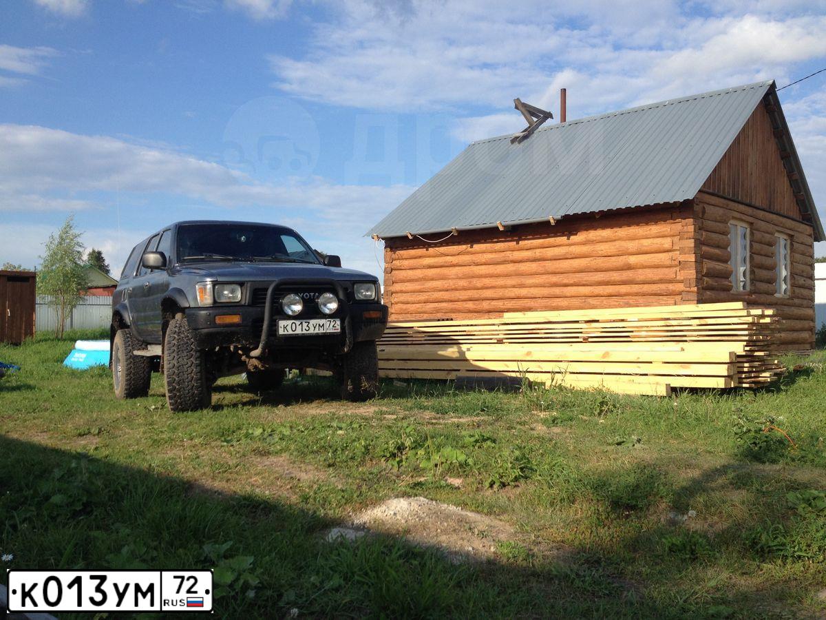 Фото автомобиля TOYOTA RUNNER, 1991 — госномер К013УМ72. Цвет: ТЕМНО-СЕРЫЙ