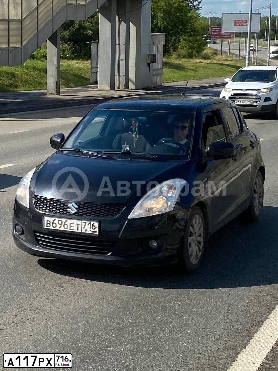 Фото автомобиля LADA 2190 GRANTA, 2018 — госномер В861СВ716. Цвет: СЕРЕБРИСТО-ТЕМНО СЕРЫЙ