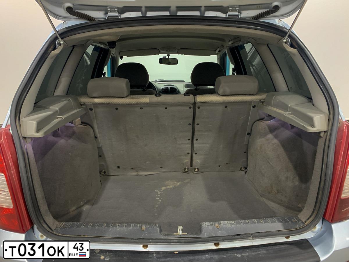 Фото автомобиля LADA 1117 KALINA, 2012 — госномер К496КУ702. Цвет: голубой