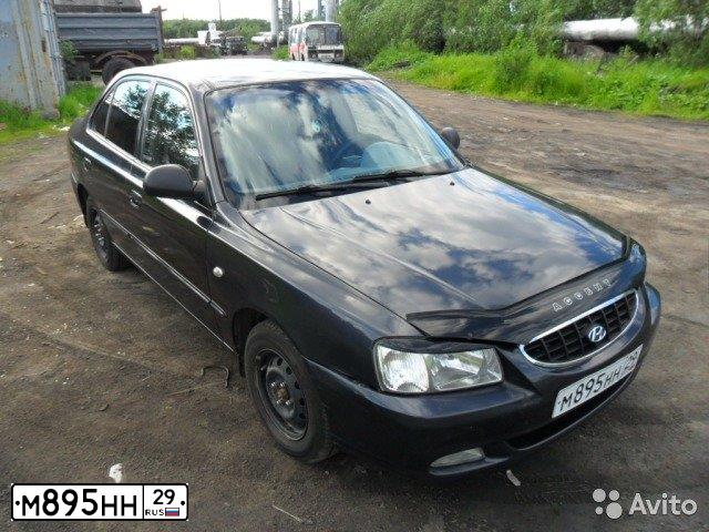 Фото автомобиля TAGAZ ACCENT, 2007 — госномер К331РТ29. Цвет: ЧЕРНЫЙ