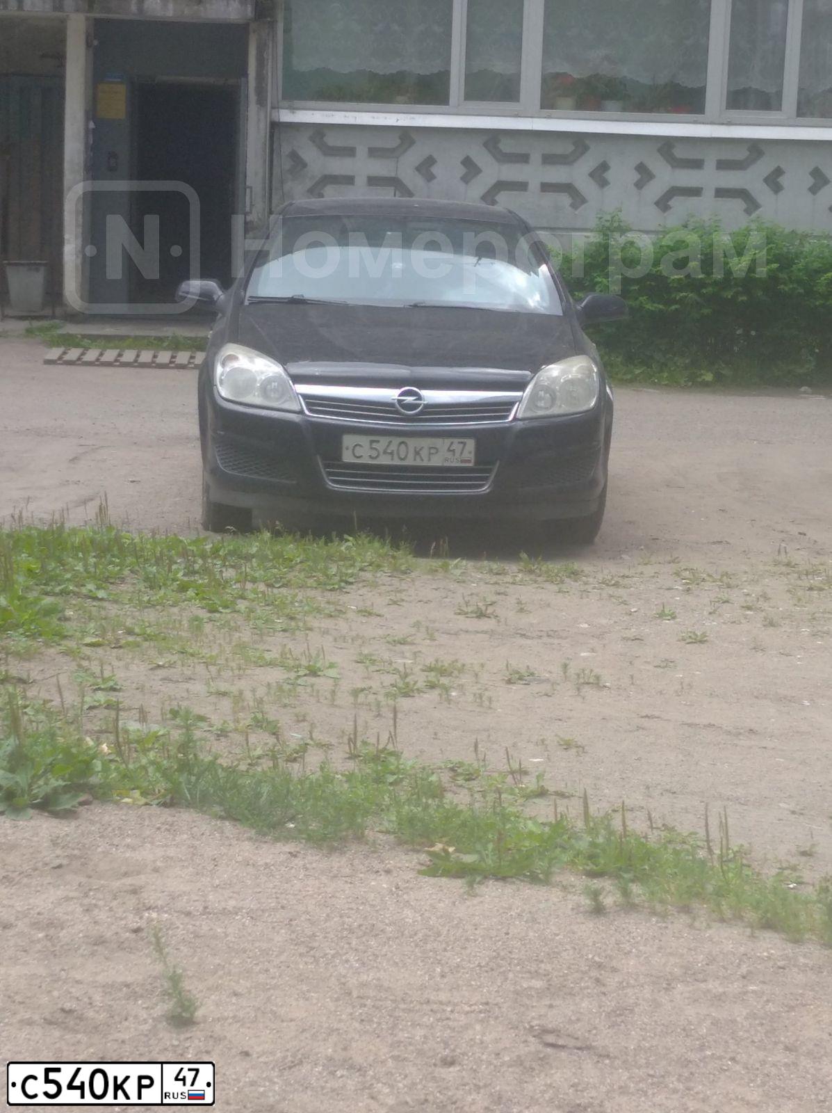Фото автомобиля OPEL ASTRA, 2007 — госномер О810ХА716. Цвет: ЧЕРНЫЙ