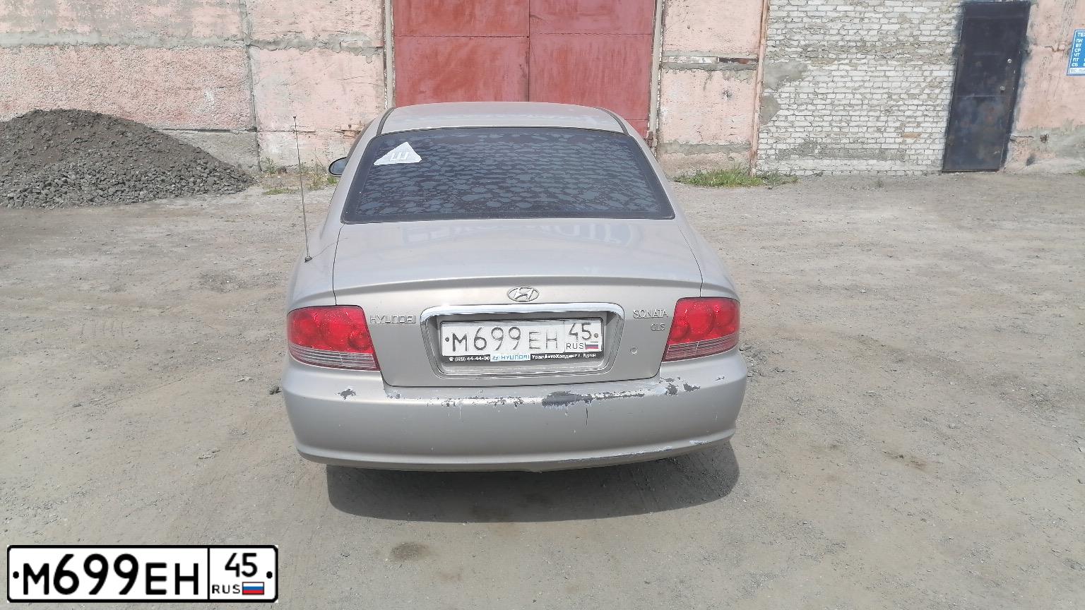 Фото автомобиля TAGAZ SONATA, 2008 — госномер М699ЕН45. Цвет: СВЕТЛО-БЕЖЕВЫЙ