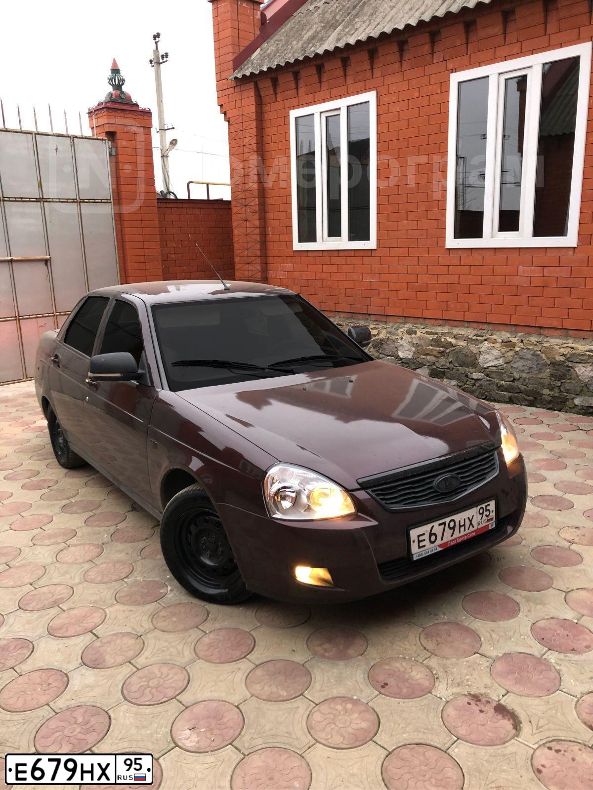Фото автомобиля LADA 2170 PRIORA, 2013 — госномер О151ЕМ07. Цвет: ТЕМНО-ВИШНЕВЫЙ