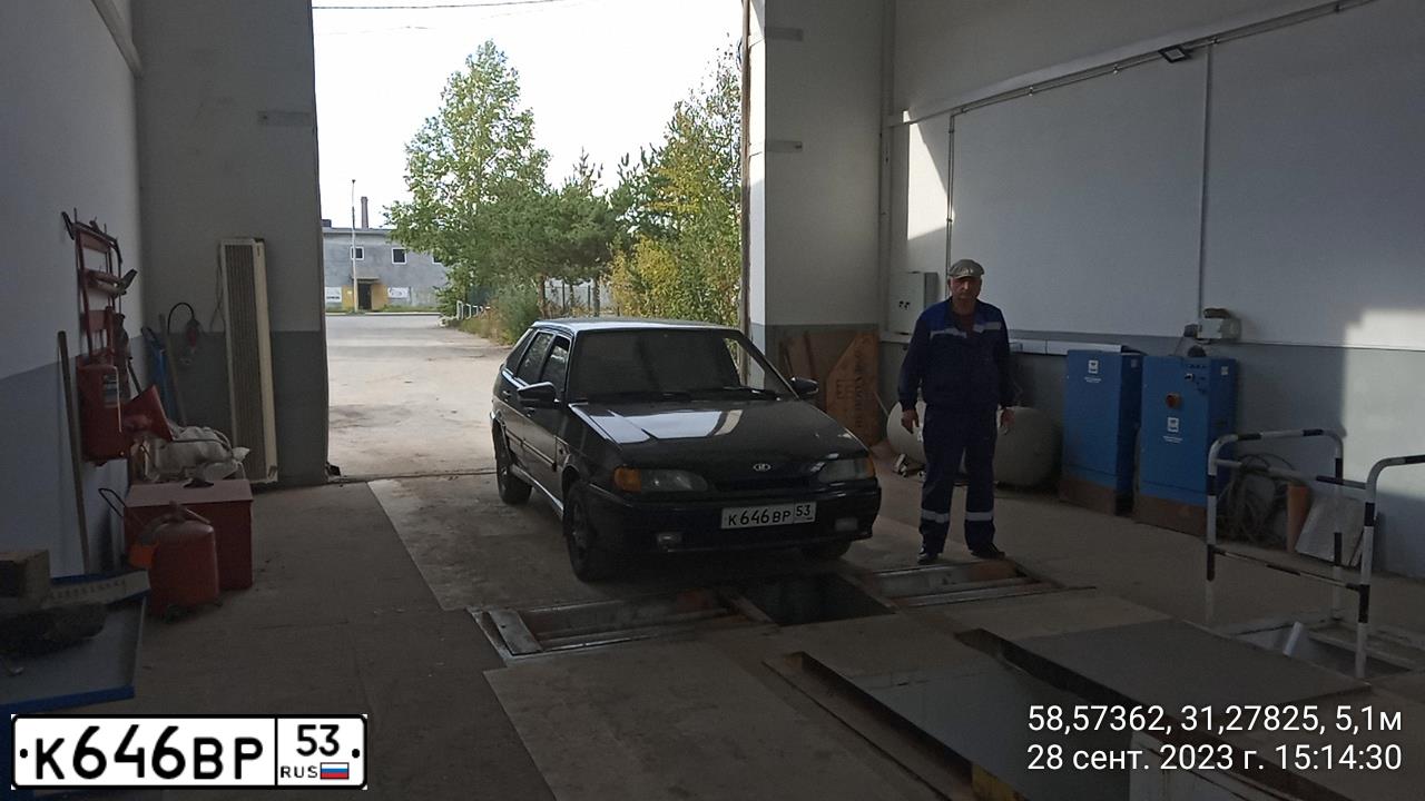 Фото автомобиля LADA 2114, 2010 — госномер Н604ХК60