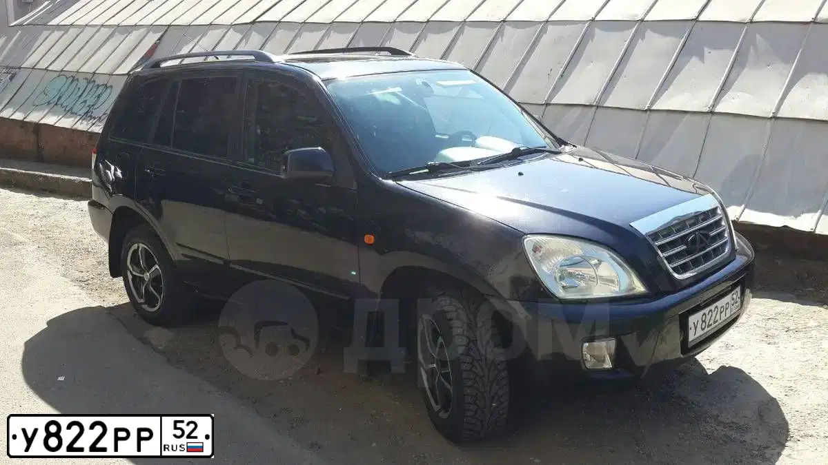 Фото автомобиля CHERY TIGGO, 2008 — госномер М861РЕ123. Цвет: ЧЕРНЫЙ