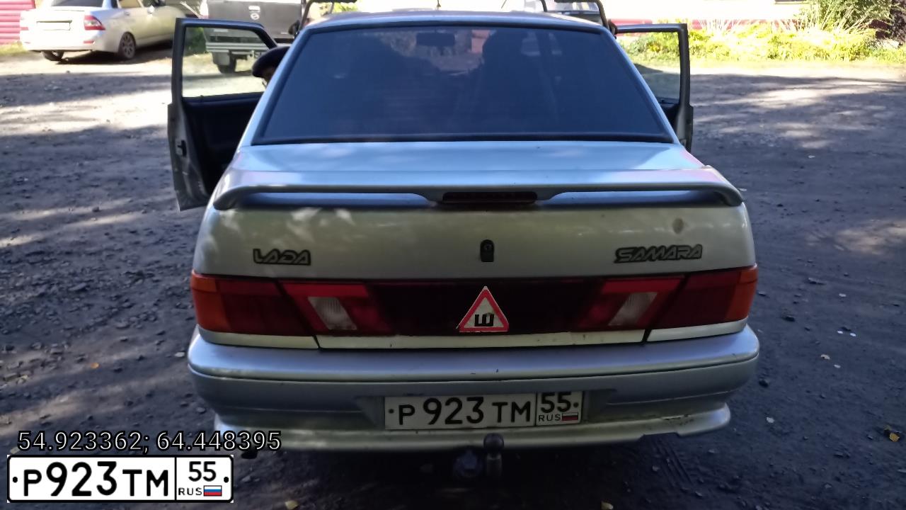 Фото автомобиля LADA 2115, 2011 — госномер Е879ОВ45