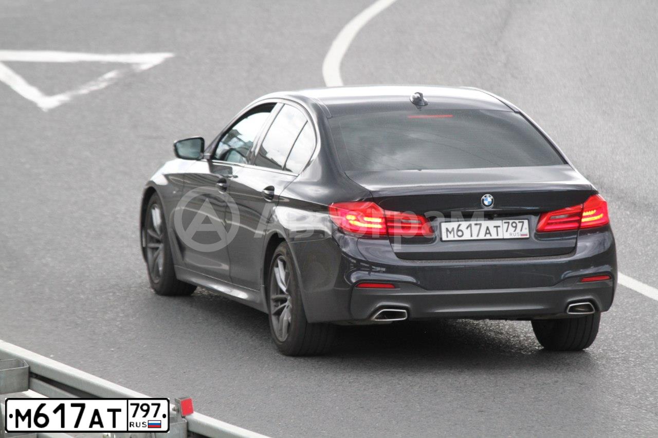 Фото автомобиля BMW 520D, 2020 — госномер Т997ОО152. Цвет: ЧЕРНЫЙ
