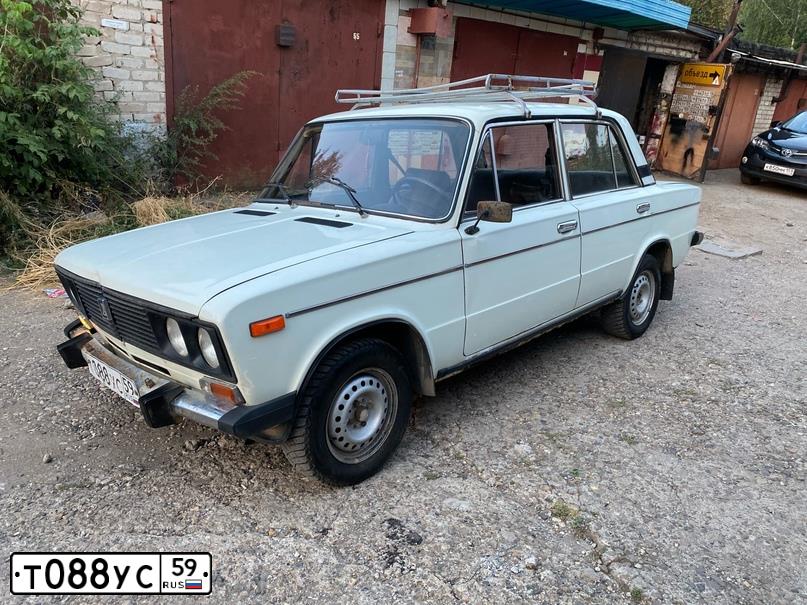 Фото автомобиля LADA 2106, 1997 — госномер Т088УС59. Цвет: Белый