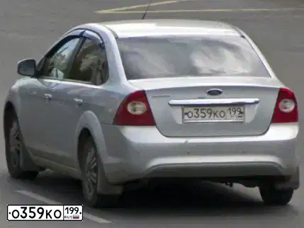 Фото автомобиля FORD FOCUS, 2008 — госномер А766РУ68. Цвет: Серебристый