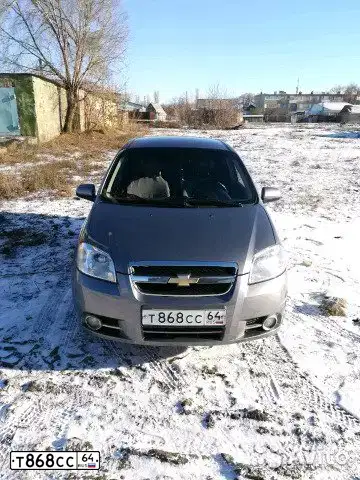 Фото автомобиля CHEVROLET AVEO, 2007 — госномер Т868СС64. Цвет: СЕРЫЙ