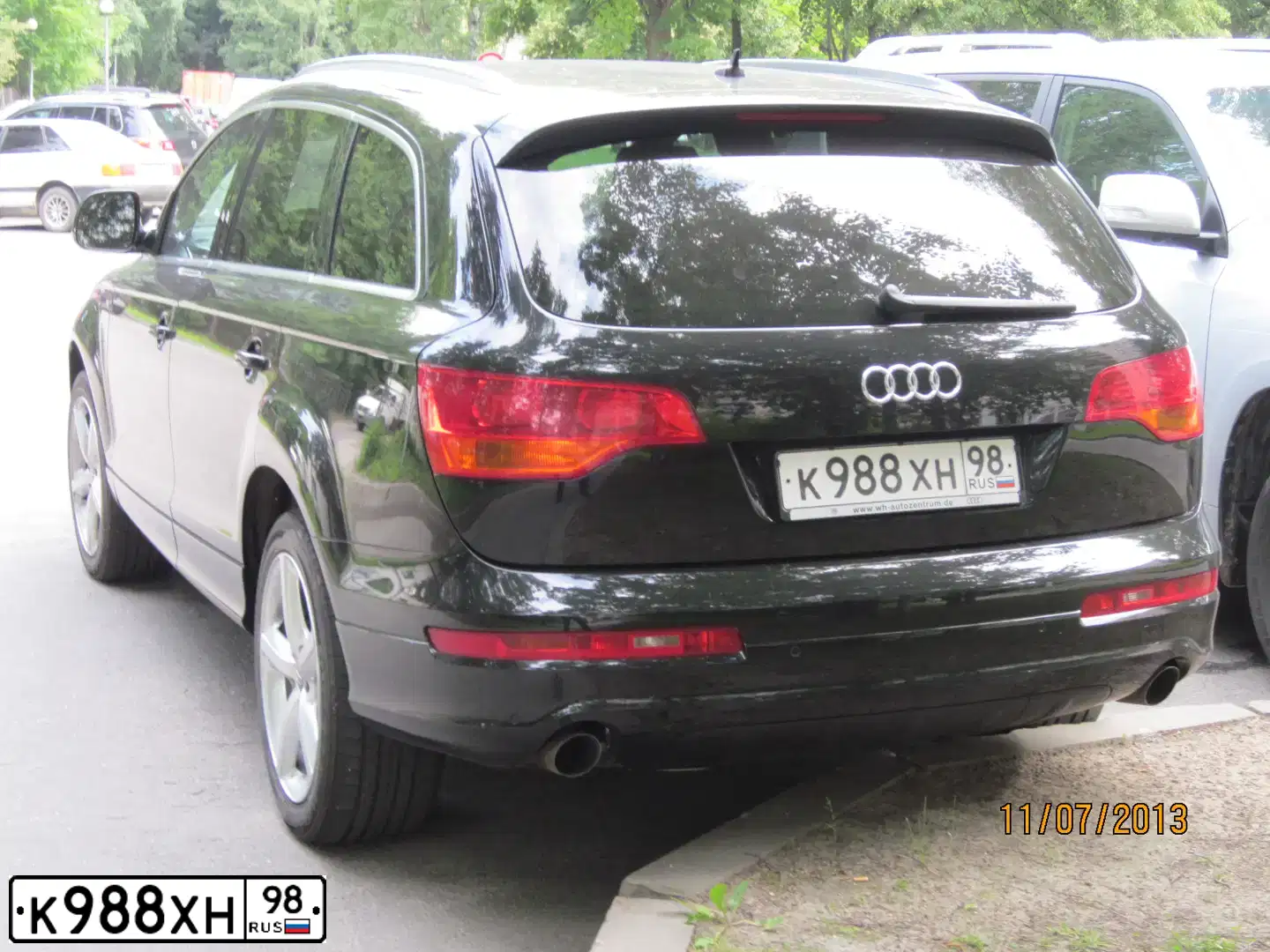 Фото автомобиля AUDI A6, 2002 — госномер К510УО178. Цвет: ЧЕРНЫЙ