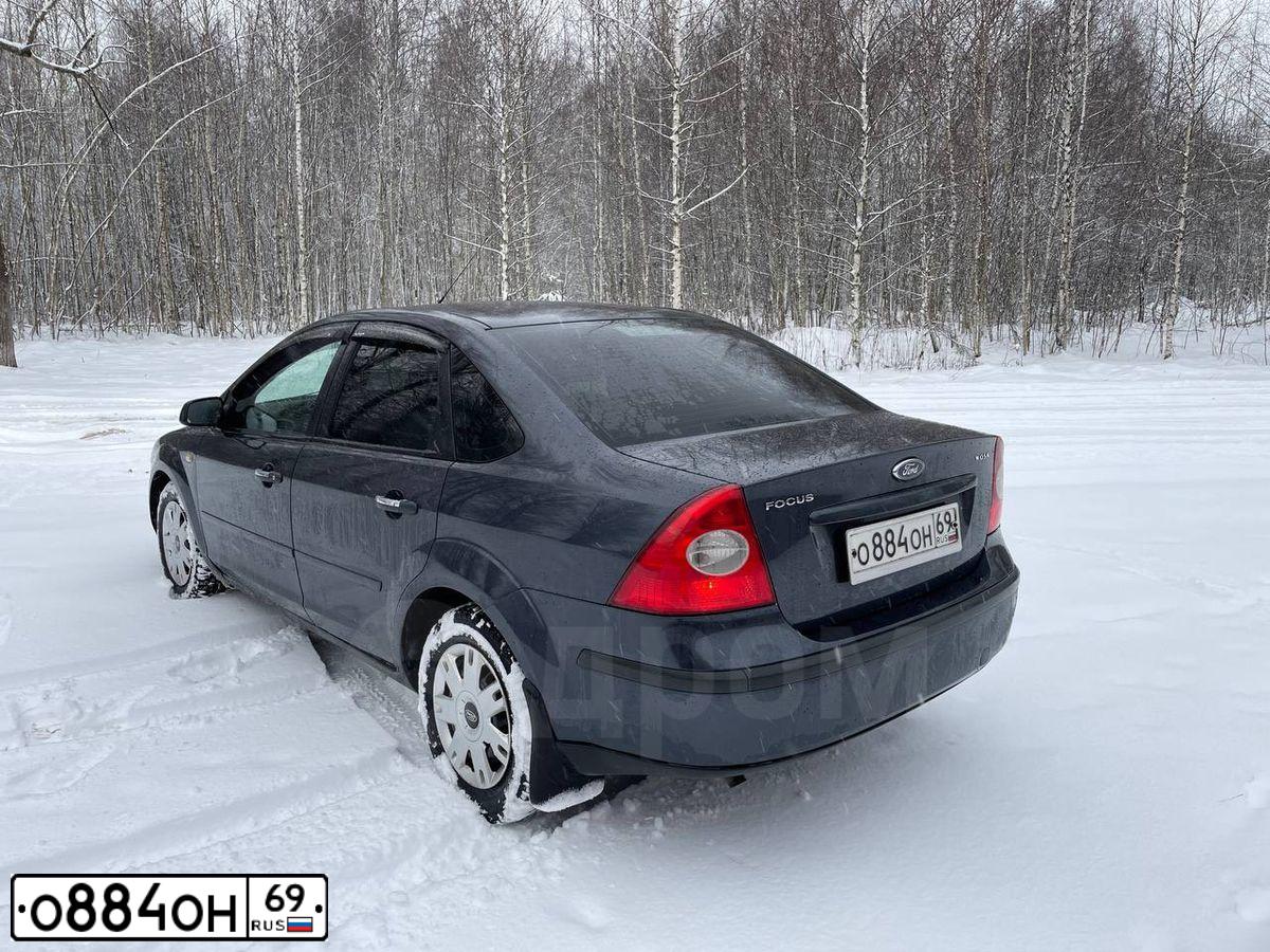 Фото автомобиля FORD FOCUS, 2007 — госномер А547УК69. Цвет: ТЕМНО-СЕРЫЙ