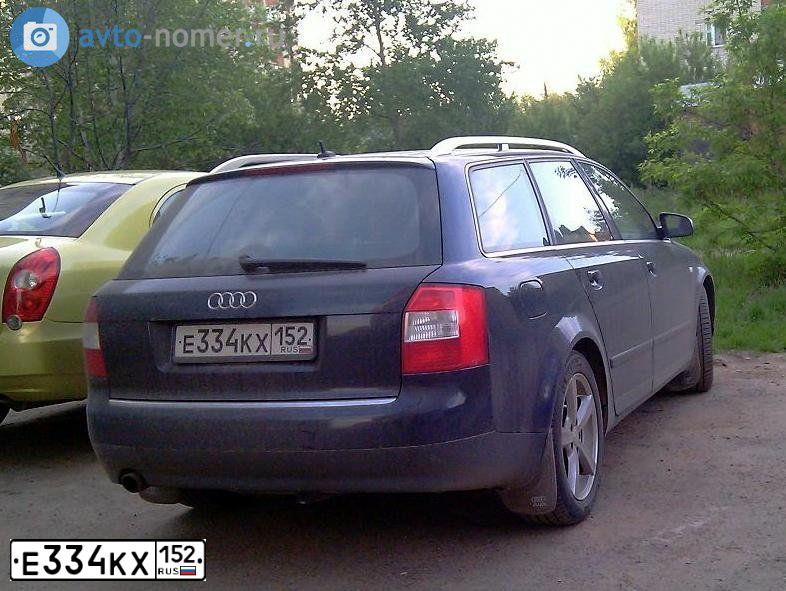 Фото автомобиля AUDI A4, 2003 — госномер М789РС21. Цвет: Темно-синий