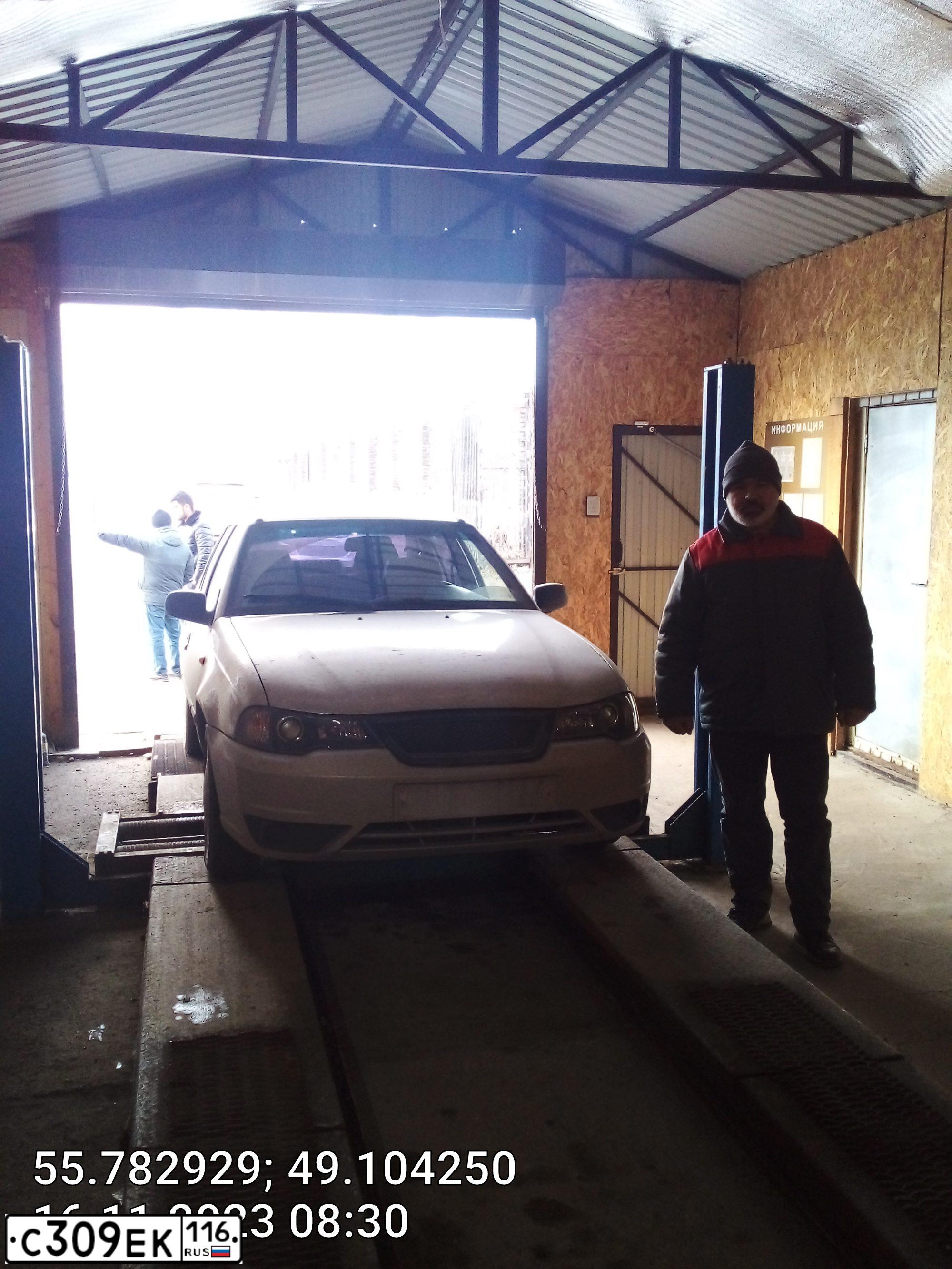 Фото автомобиля DAEWOO  NEXIA, 2012 — госномер С763НЕ716. Цвет: СЕРЕБРИСТЫЙ