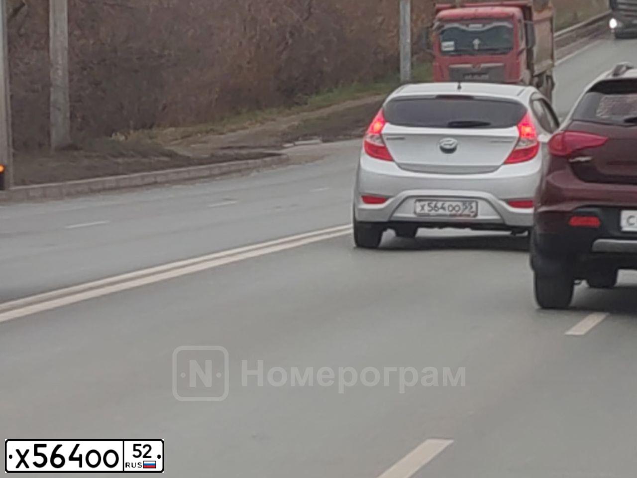 Фото автомобиля VAZ ВАЗ 21074 LADA 2107, 2006 — госномер Х564ОО52. Цвет: ТЕМНО-КРАСНЫЙ