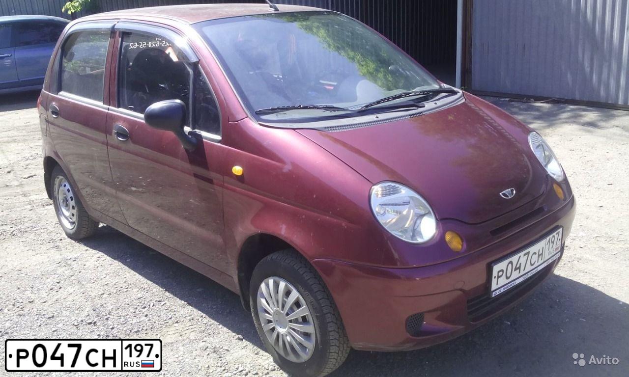 Фото автомобиля DAEWOO MATIZ, 2011 — госномер Р047СН197. Цвет: СПЕЛАЯ ВИШНЯ