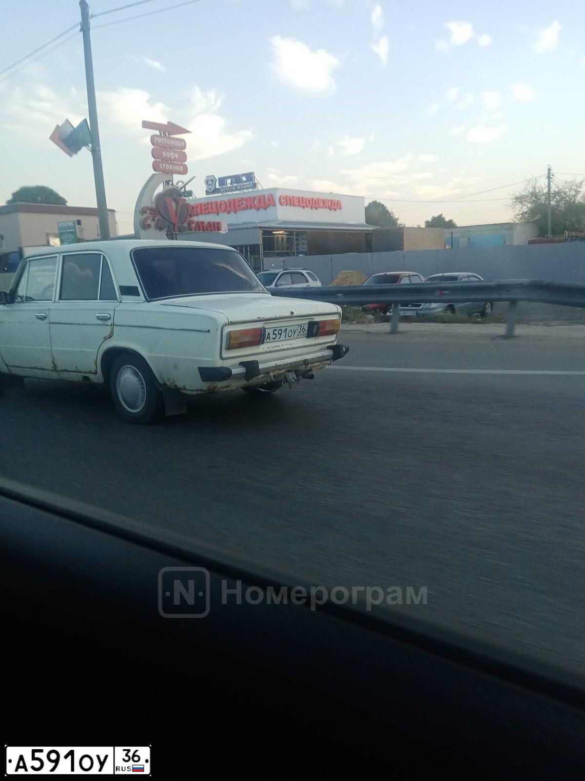 Фото автомобиля ВАЗ 21060, 1998 — госномер А591ОУ36. Цвет: БЕЛО-ЖЕЛТЫЙ