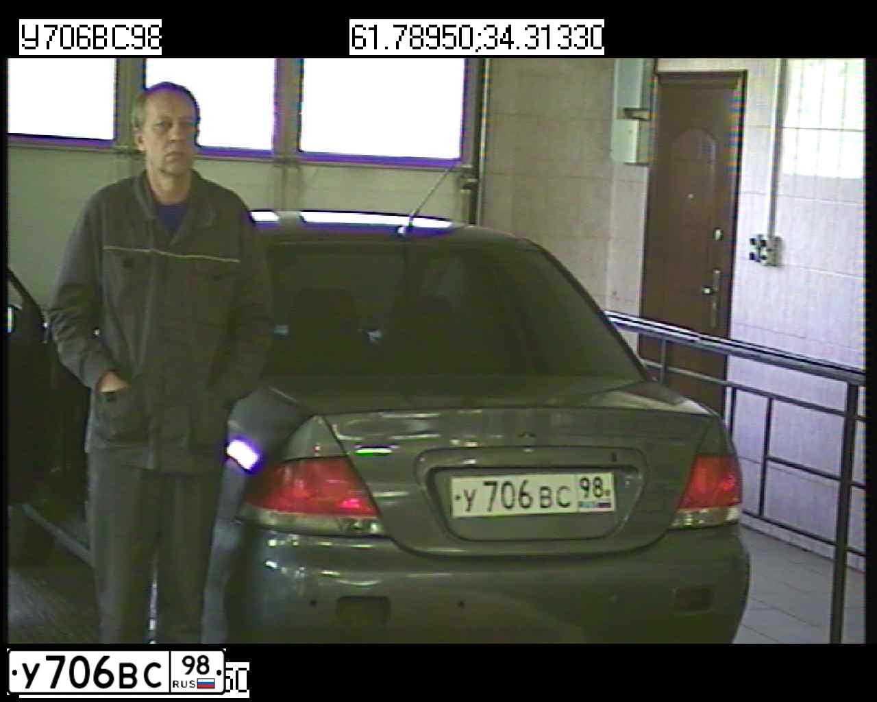 Фото автомобиля MITSUBISHI LANCER, 2003 — госномер Н896КЕ10