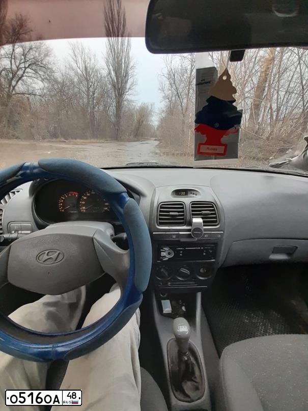 Фото автомобиля TAGAZ ACCENT, 2004 — госномер М953ХР134. Цвет: СЕРЕБРИСТЫЙ