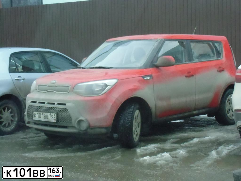 Фото автомобиля HONDA ACCORD, 2007 — госномер К101ВВ163. Цвет: Белый