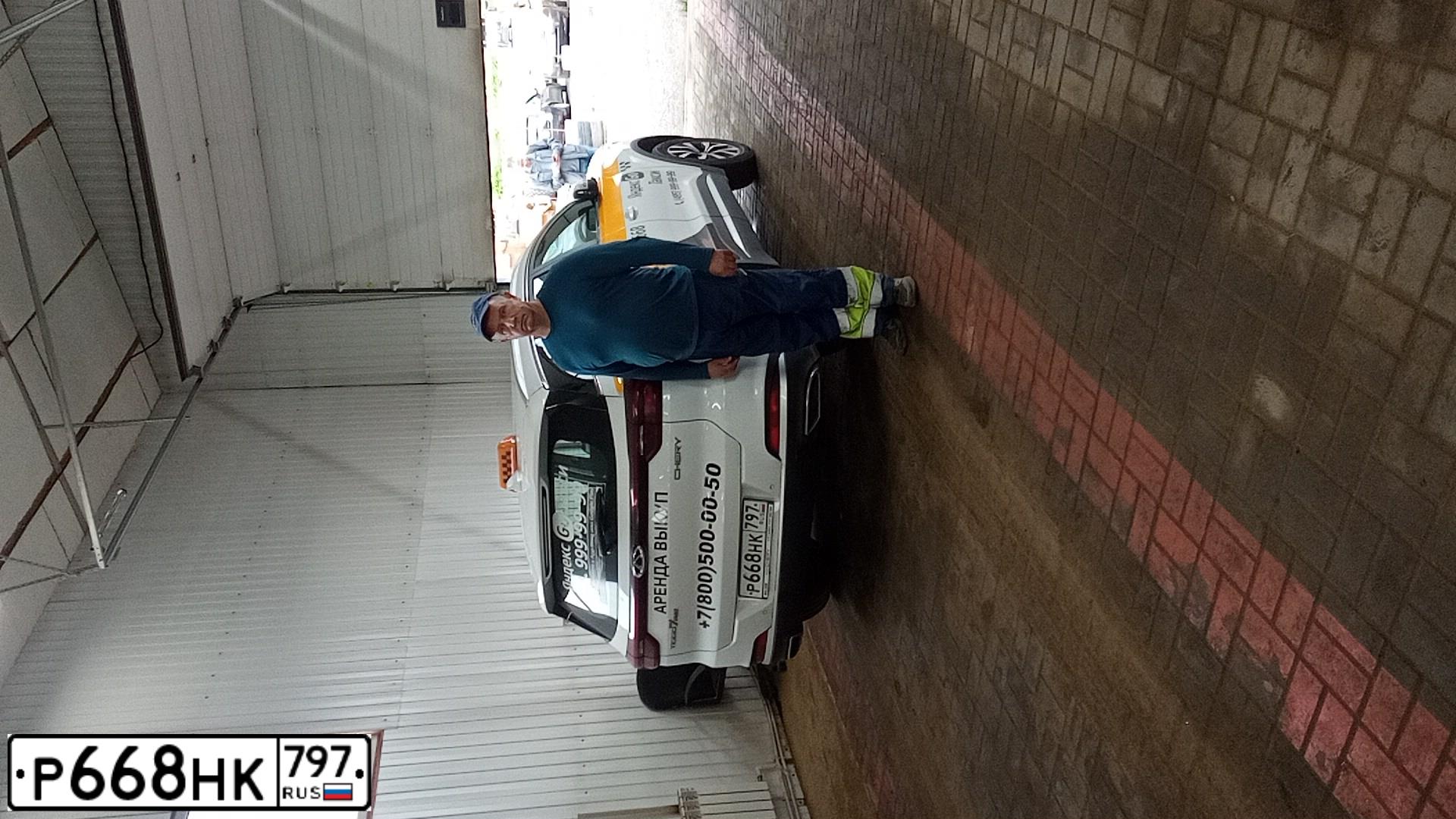 Фото автомобиля CHERY TIGGO7 PRO Т32DРL4ВL50Е010Т, 2023 — госномер Р668НК797. Цвет: БЕЛЫЙ ЖЕЛТЫЙ СЕРЫЙ