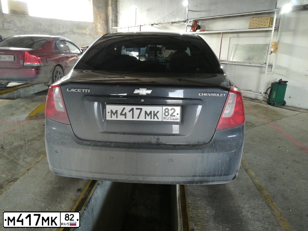 Фото автомобиля CHEVROLET LACETTI, 2008 — госномер М417МК82