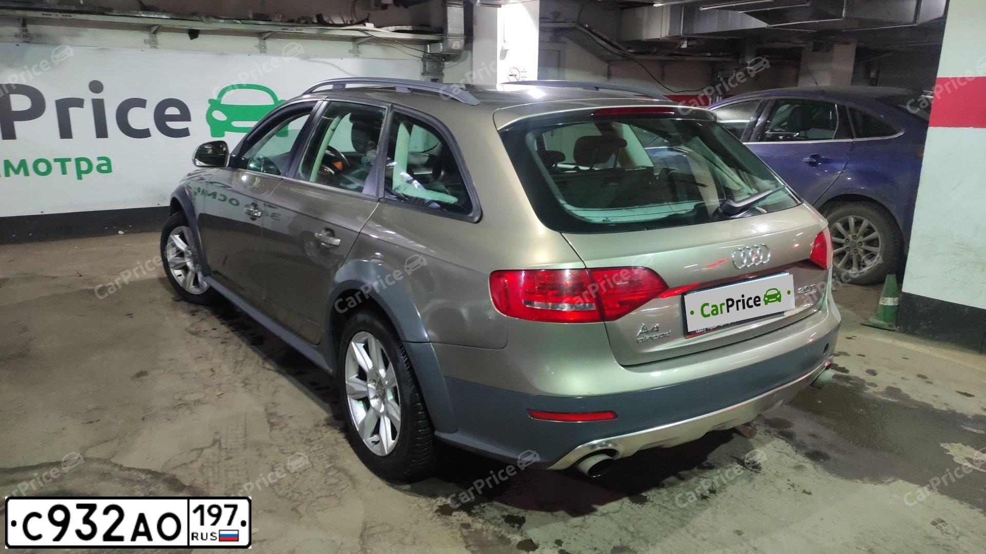 Фото автомобиля AUDI A4, 2010 — госномер Х148ВТ550. Цвет: БЕЖЕВЫЙ МЕТАЛЛИК