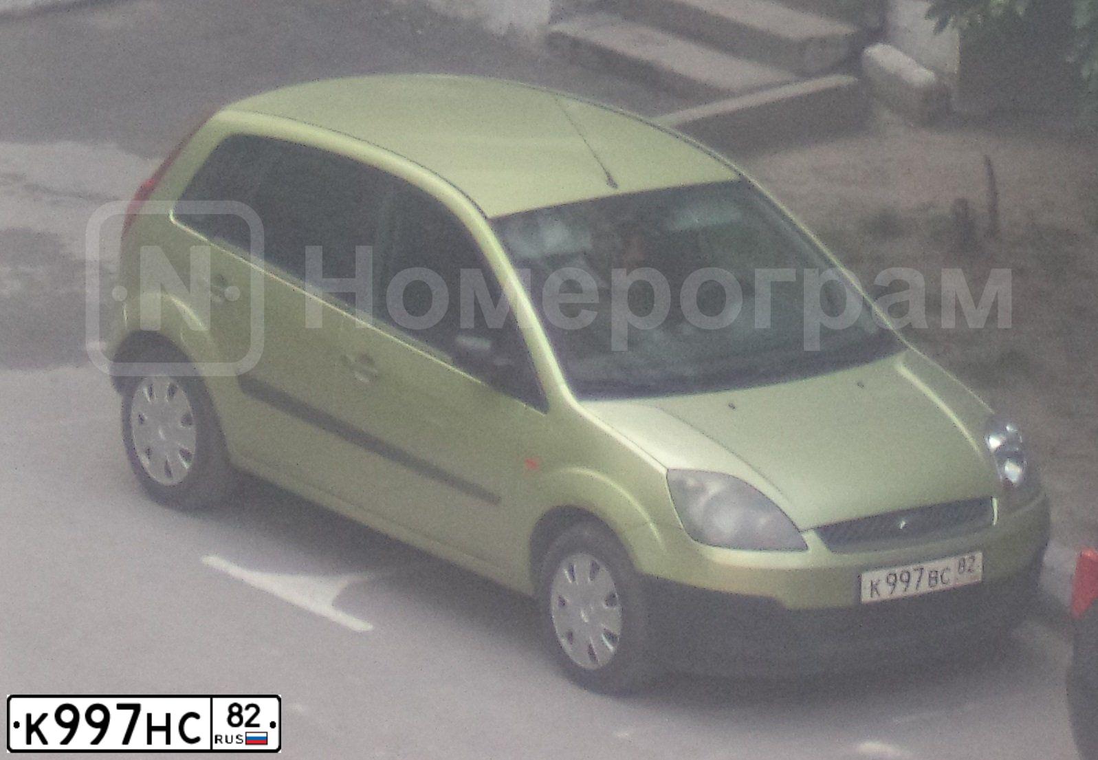 Фото автомобиля SKODA SКОDА ОСТАVIА, 2015 — госномер К997НС82. Цвет: БЕЛЫЙ