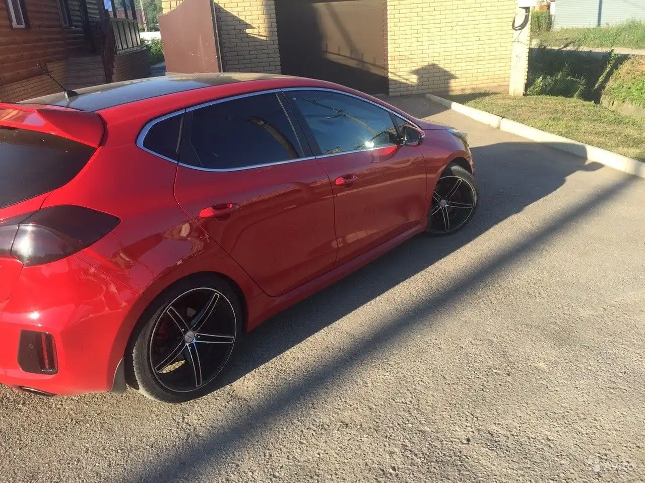 Фото автомобиля KIA CEE'D, 2014 — госномер О538ТТ152. Цвет: Красный