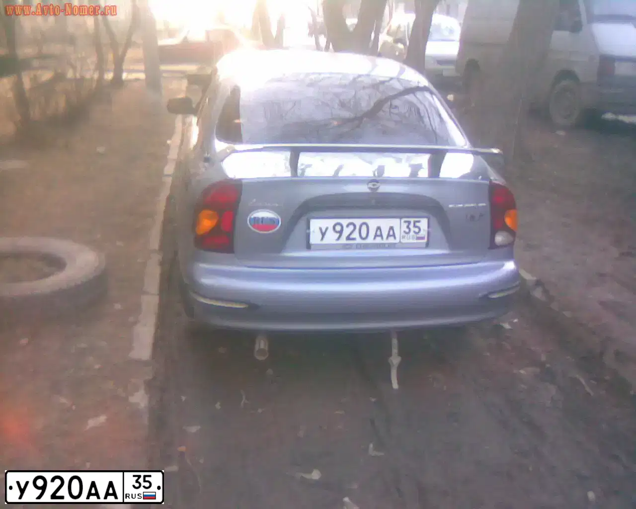 Фото автомобиля ZAZ LANOS, 2008 — госномер М897ОО35. Цвет: СЕРЕБРИСТЫЙ