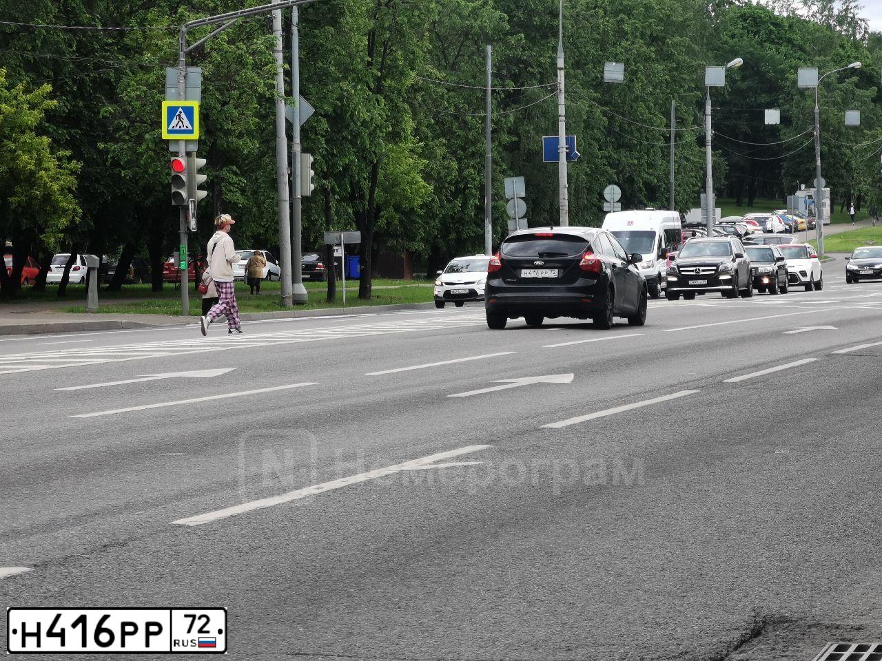 Фото автомобиля FORD FOCUS, 2011 — госномер Н416РР72. Цвет: ЧЕРНЫЙ